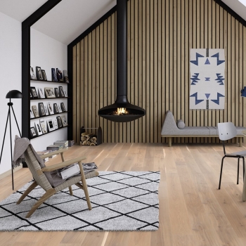 Boen Oak Animoso White Matt Lacquer 181mm