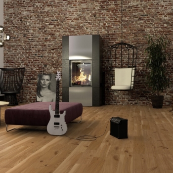 Boen Oak Vivo Bevelled Edge Matt Lacquer 138mm