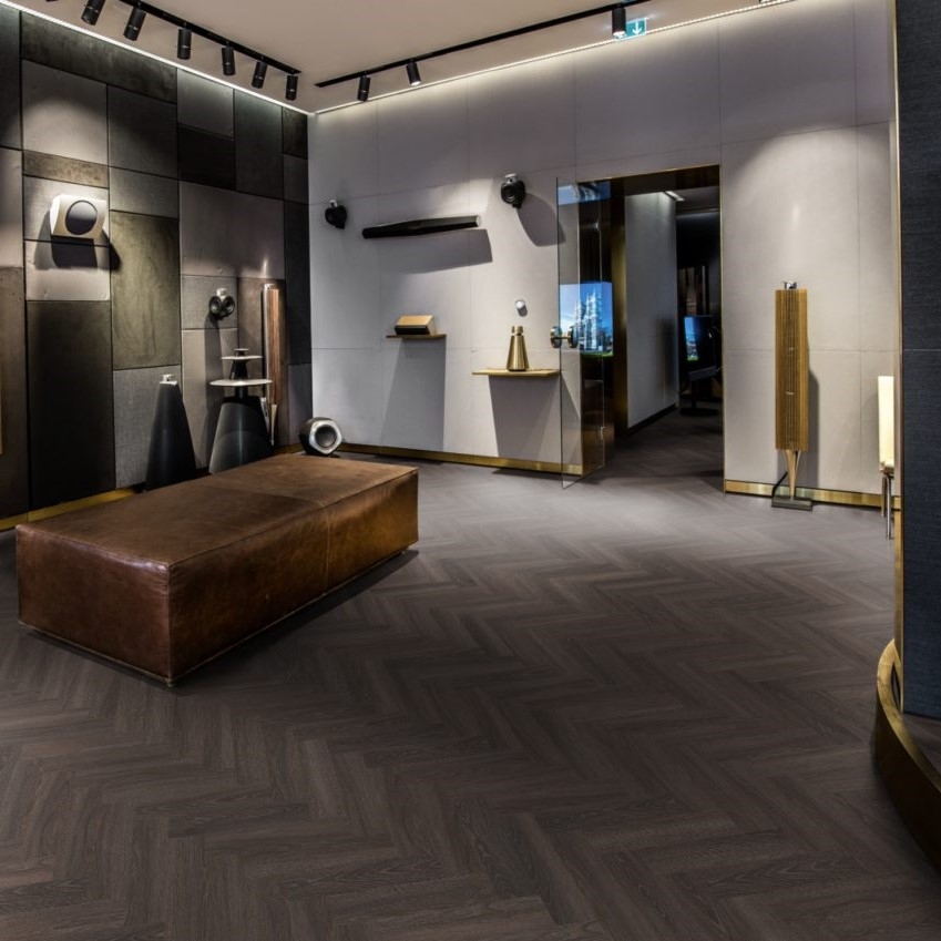 Kahrs Tongass Dry Back Vinyl Herringbone