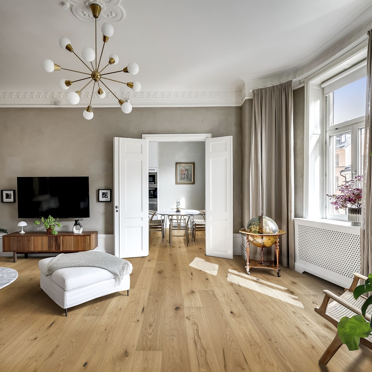 Kahrs Flora Oak Aster Oiled Engineered Wood Flooring
