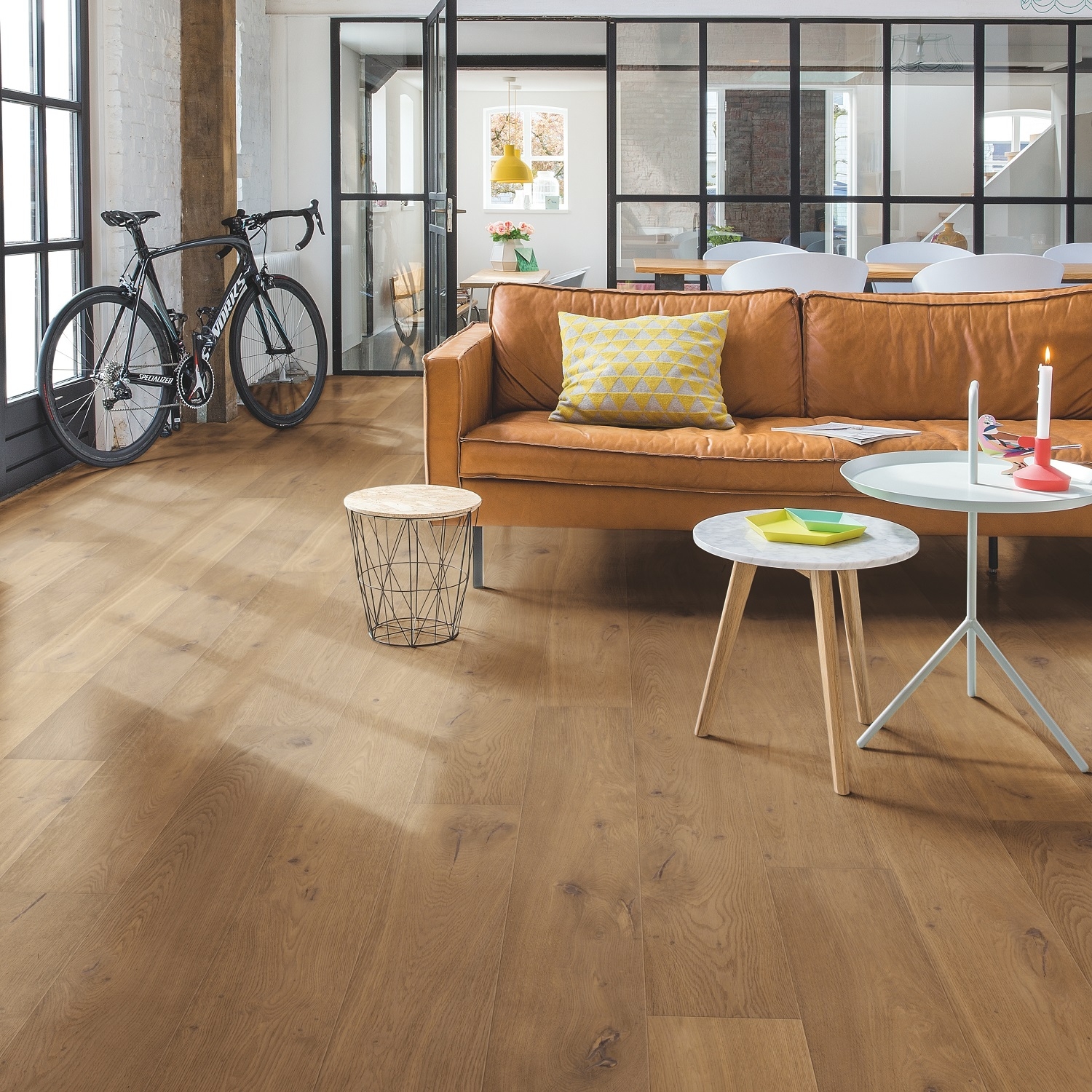 Quick-Step Grande Toffee Brown Oak Extra Matt 220mm Watertight Last 9.61m²