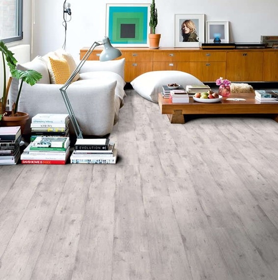Quickstep Impressive Concrete Wood Light Grey