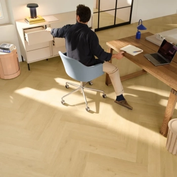 Quickstep Impressive Design Oak Nutmeg Herringbone