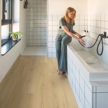 Quickstep Alpha Bloom Brushed Oak Beige Rigid Click