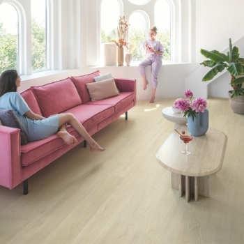 Quickstep Alpha Bloom Sea Breeze Oak Beige Rigid Click