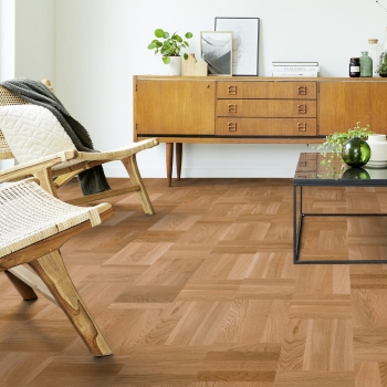 Tarkett Noble Grace Oak Century Basket Weave Extra Matt Parquet