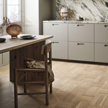 Tarkett Noble Grace Oak Era Basket Weave Extra Matt Parquet