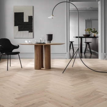 Tarkett Segno Oak Limestone Herringbone