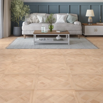 Lancaster Unfinished Oak Marquetry