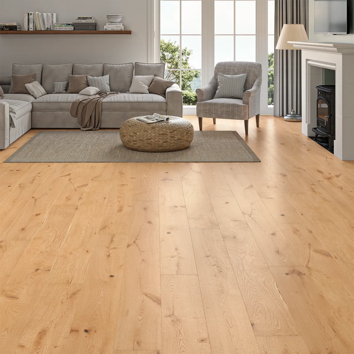 Hafren Smooth Engineered Oak