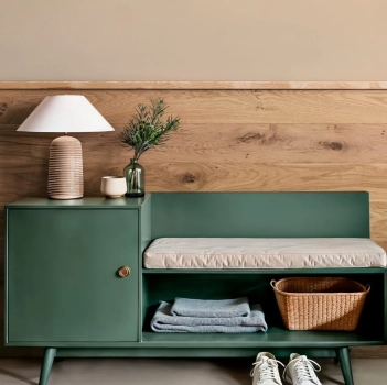 Panaget Bois Mural Bois Flotte Matt Lacquer Wall Panelling