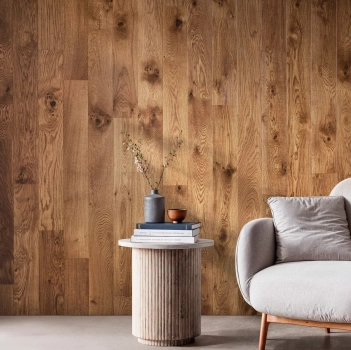 Panaget Bois Mural Cuir Wall Panelling