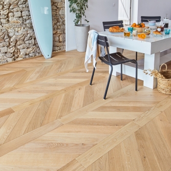 Panaget Authentic Bois Flotte French Oak Chevron Flooring 139mm